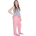 Women's Coral Velvet Plush PJ Lounge Pants (Pink)